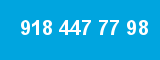 918 447 77 98 918 447 77 98